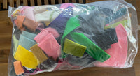 100% Pure Wool Felt - bag of offcuts