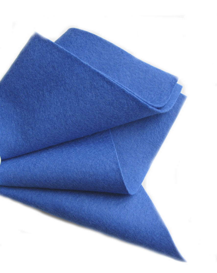 100% Pure Wool Felt - Blue Jeans