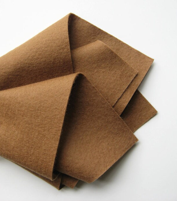 100% Pure Wool Felt - Caramel