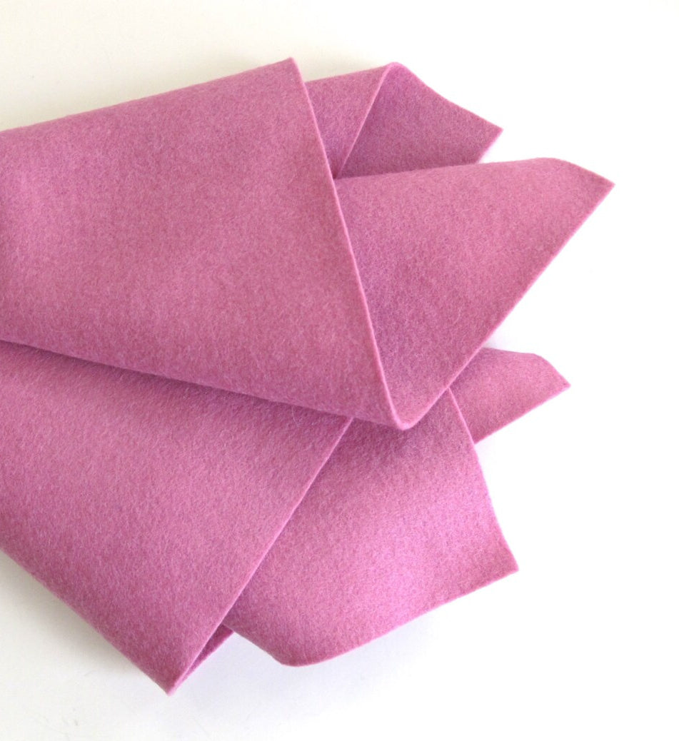 100% Pure Wool Felt - Dusty Pink