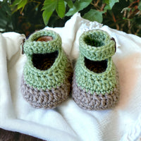 Handmade Crochet Knit Baby Booties