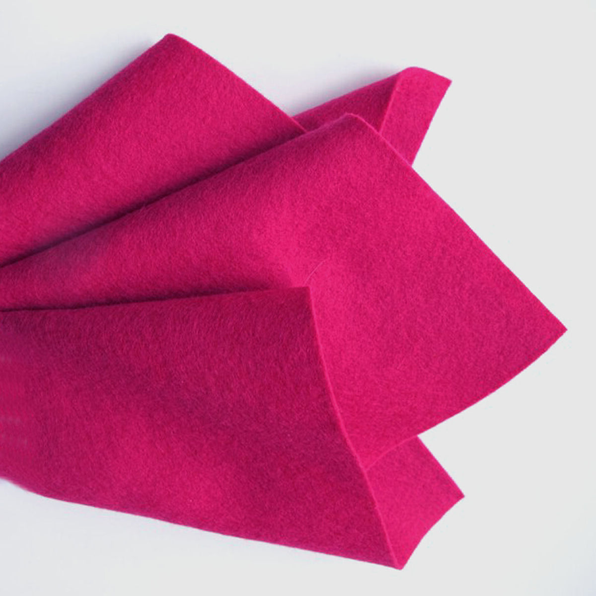 100% Pure Wool Felt - Magenta