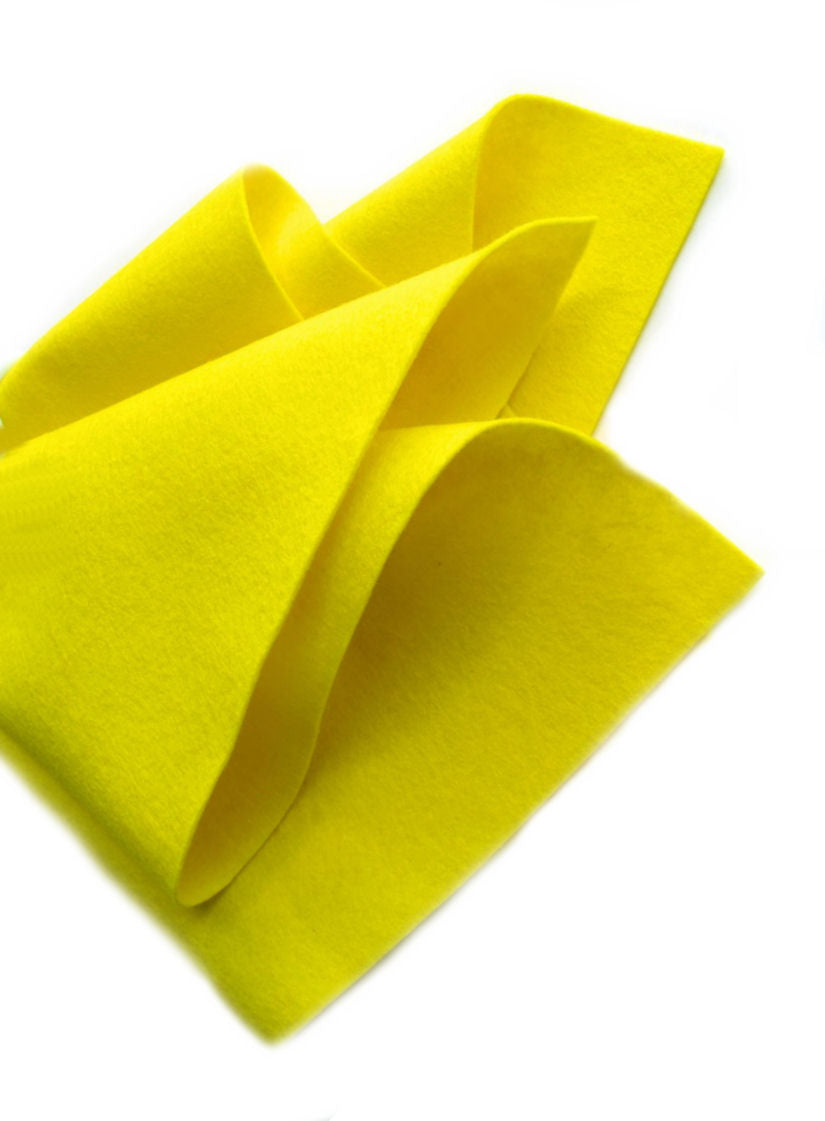 100% Pure Wool Felt - Sunshine