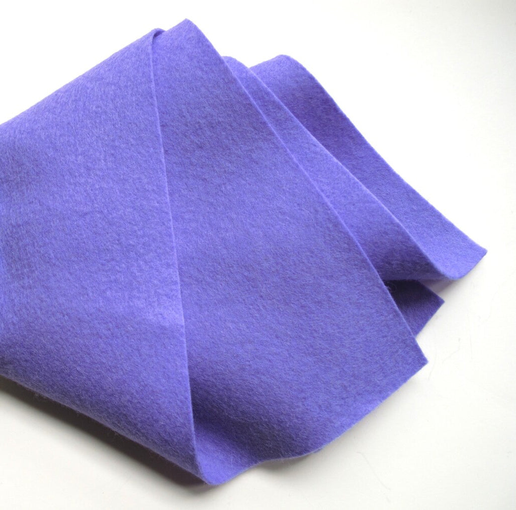 100% Pure Wool Felt - Violet