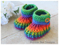 Baby Gift - Rainbow Baby Booties